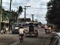 Jeepneys on the road