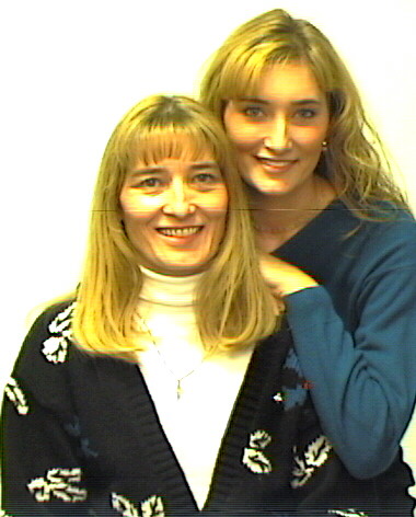 Mom and me