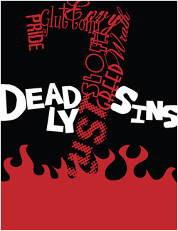 Seven Deadly Sins dinner logo