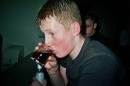 ian drinking in liquid