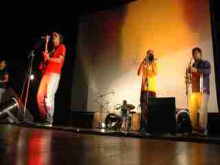 Banda Alphorrya. Foto Frankie Marcone/DN 