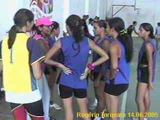 Equipe da E M Adelina Fernandes. Foto - 