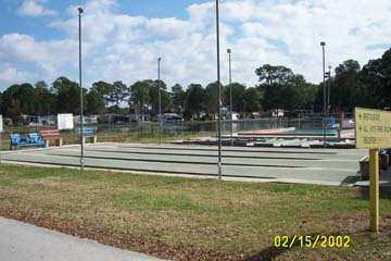 Shuffleboard/pool view
