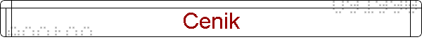 Cenik