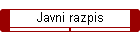 Javni razpis