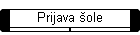 Prijava �ole