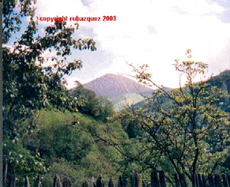 Vista de Pea Rueda desde Villar