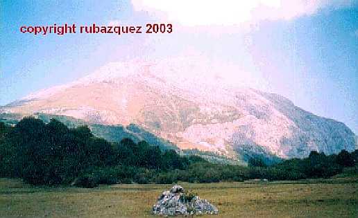 Pe�a Rueda desde el Puerto Ag�eria