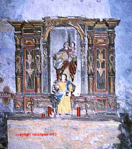 Virgen del Rosario y San Pelayo