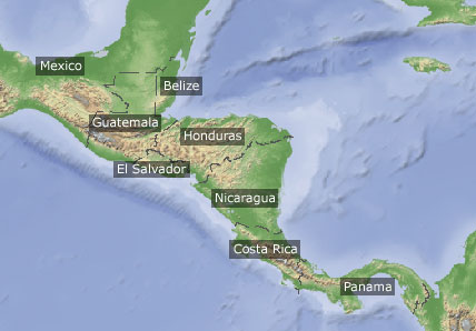 Click here to go to my Mexico & Central America section