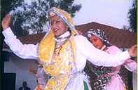 Women love to wear colourful dresses. 