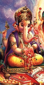 legend of hindu god Ganesha