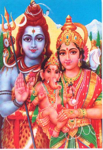 With Ganeshji & Shivji