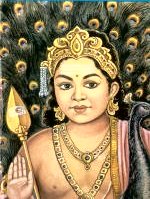 Lord Kartikeya-god of war and the slayer of demon TARAK.