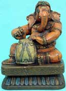 Ganeshji playing tabla