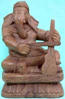 Ganeshji playing violin