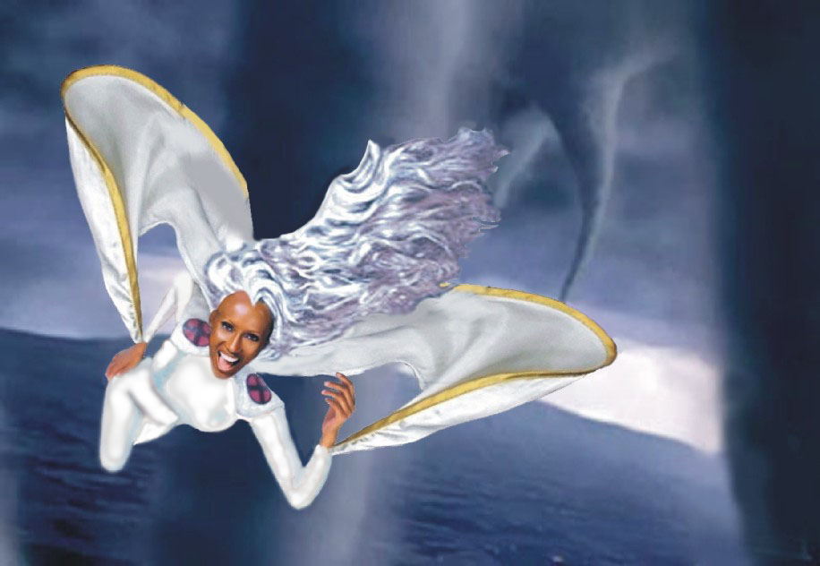 IMAN as STORM