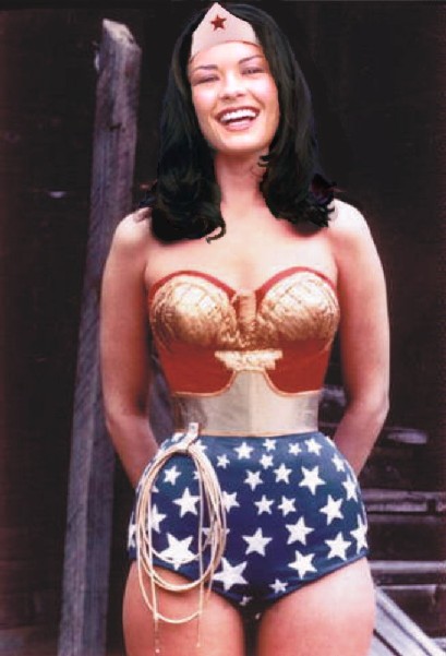Catherine Zeta-Jones as WONDER WOMAN