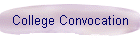 College Convocation