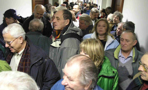 takhle to vypad� s ��ast� ve�ejnosti
ve�ejnost m� z�jem