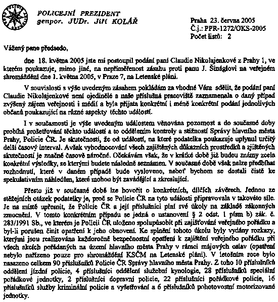 strana 1 odpov�di Kol��e