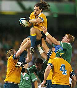George Smith(Australia Vs Irlanda
)