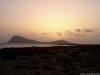 Vista da zona de Jon Quintinha na ilha do Sal.
