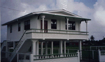 One of the company's house designs - SOLD