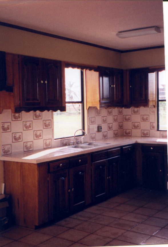 Custom built kitchen