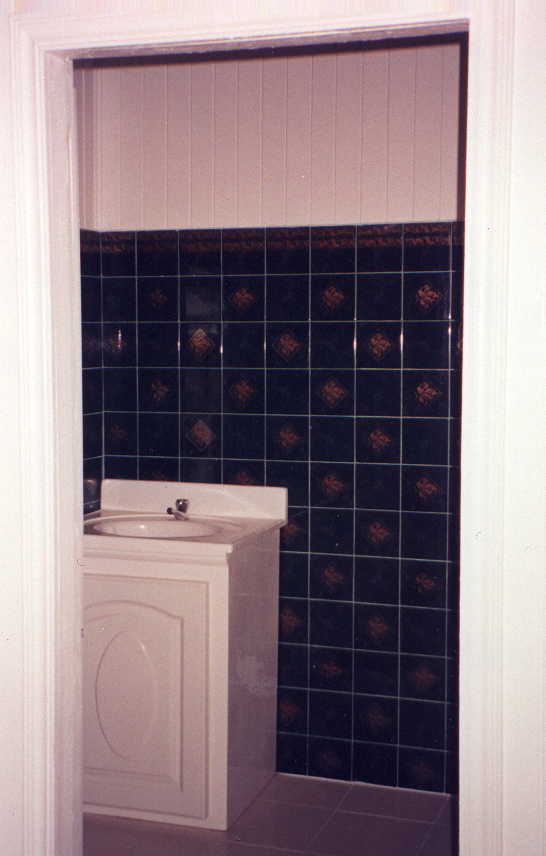 Part of a basic bathroom