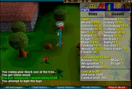hat0218 reached skill total 1100 on f2p