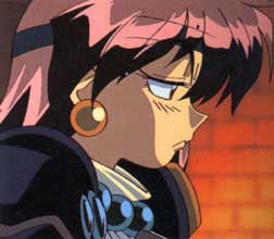 An unhappy Lina