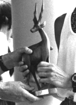 the trophy
