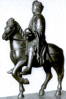 Charlemagne statue