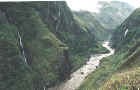 Rio Pastaza canyon