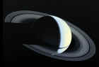 Saturn taken by the Voyager space mission