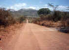 Main road through the Tanzanian highlands