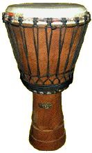 Djembe - One of the most popular hand drums in drum circles