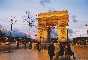 Arc de Triomph at sunset