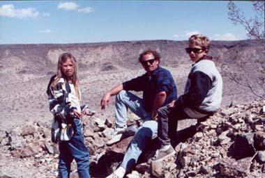 24 kb, Jessie, Ed & Joey. View from Twin Mines.