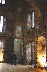Lulworth Castle today, the inside