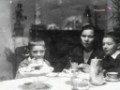       / Evgeny Leonov with mother and brother