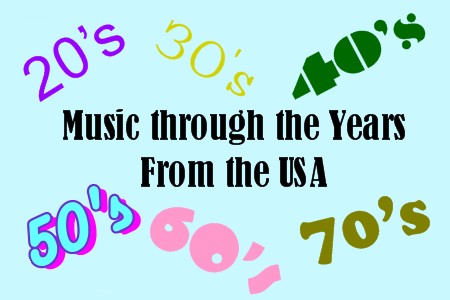 Music Through the Years from the USA