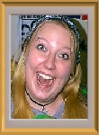 Cast member:  Liane Nelbach.  Slightly neurotic, and she wears green shorts.