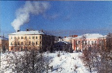 The Cheryuomuha river embankment