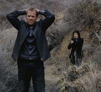 When an ex-girlfriend has a gun pointed at your back, it's important to ask yourself... "What would Jack Bauer do?"
