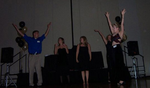 This isn't YMCA, I promise...and even if it was, I'd feel obliged to point out that I'm NOT participating.  I did do the Electric Slide though.