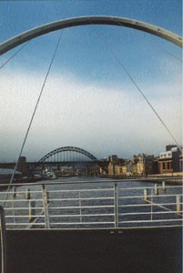 Bridges across the Tyne