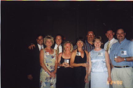 Jimmy Barlow, Tori (Scherrer) Barlow, Tom Seldenright, Kelli (Ballentine) Domson, Melanie (McClendon) Baker, Mike Delapp, Robyn (Hartzell) Stoddard, Alan Slay, Charlie Rhoem