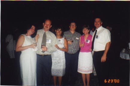 Joey Taylor's wife, Joey Taylor, Janice (Soto) Cobb, Laurie Barrera's husband, Laurie (Barrera) Cristy, Chris P.